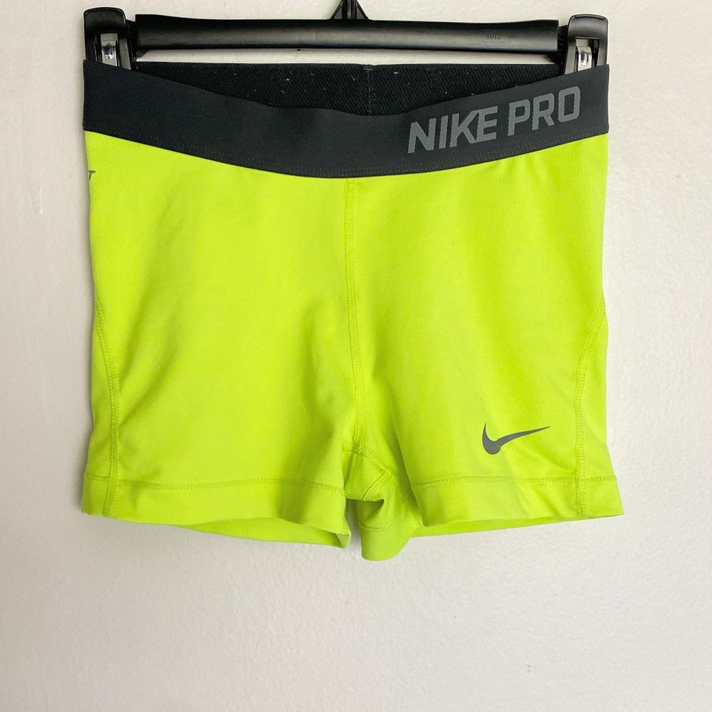 Neon Yellow Nike Pros